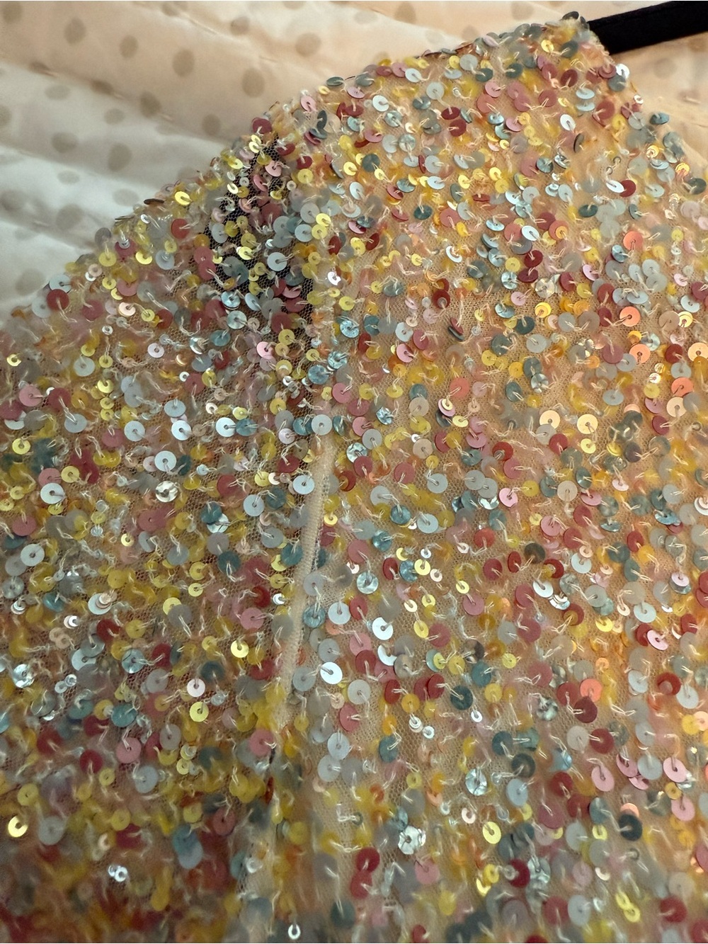 Anthropologie / Varun Bahl Short-Sleeve in Multicolor Sequin - Picture 5 of 16